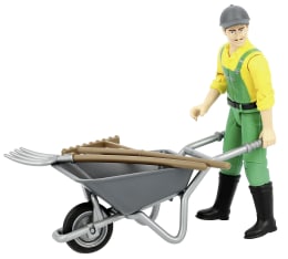 Produktbild: Bruder® Spielset Landwirt mit Zubehör