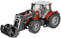 Produktbild: Bruder® Modell Massey Ferguson Traktor 7600 mit Frontlader 1:16