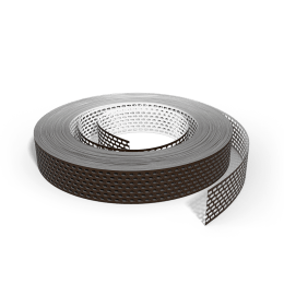 Produktbild: Valut Lüftungsband Alu, Weiß/Braun, 50 mm x 60 m
