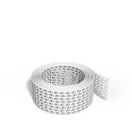 Produktbild: Valut Lüftungsband PVC 50 mm x 5 m, weiß, gelocht, Vogelschutzgitter