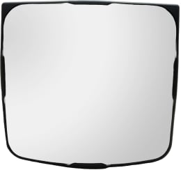 Produktbild: Mekra Spiegelglas 1036 links/rechts, 190 x 177 x 14 mm, Wölbungsradius 300 mm, beheizbar, 12 V