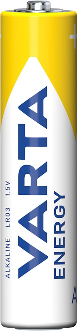 Produktbild: VARTA Batterie Alkaline Energy AAA, Micro, LR03 1,5 V/1.200 mAh, 10 St. Packung