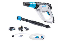 Set: GLORIA® MultiJet Hochdruckreiniger 18V P4A Ready-To-Use-Set Dampfstrahler