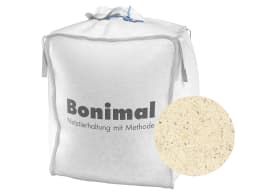 Produktbild: Bonimal FEED SM Ferkel Granulat im BigBag mit Detailansicht der Körnung