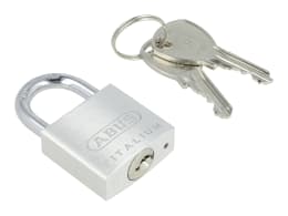 Produktbild: ABUS Vorhangschloss Titalium 64TI/40 Torschloss, Spezial-Aluminium, gehärteter Stahlbügel