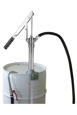 Produktbild: SAMOA® Mehrzweckpumpe MZ-02/50 für 50/60 Liter Fässer mit 1,5 m Gummischlauch und Kugelhahn mit Auslaufrohr