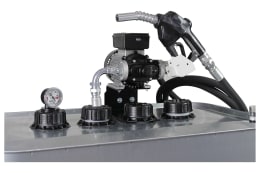 Produktbild: SAMOA® Dieselmatic® plus 100 Typ S mit Automatik-Zapfpistole AP 120, Elektropumpe für das Betanken mit Diesel
