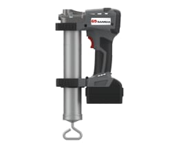 Produktbild: SAMOA® Akku-Fettpresse AFP-S 400 für 400-g-Pull-Off-Kartuschen mit Akku (20V|2,0 Ah) und Ladegerät 160500