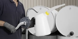 Produktbild: SAMOA® Mehrzweck-Kurbelpumpe MZR-03/200 ALU für 200 l-Fässer mit verstellbarem Fassadapter