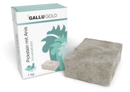 Produktbild: GALLUGOLD Pickstein mit Anis Pickstein für Hühner und Tauben Stein