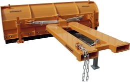 Produktbild: Düvelsdorf Schneeschild Stapler mit Staplertaschen B x H x T 180 x 60 x 950 mm