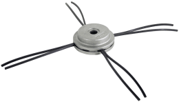 Produktbild: Oregon® Fadenkopf Standard Ø Faden 2,55 mm, 3,75 mm, 2- oder 4-Fäden, für Motorsensen, Trimmer ab 25 cm³ Hubraum