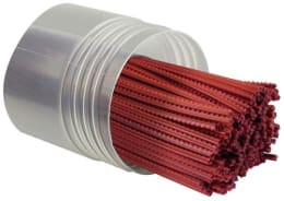Produktbild: Oregon® Mähfaden Techni-Blade™ 7 mm/260 mm, viereckig, rot, abgelängt, flexibler Kern, verstärkte Außenhaut