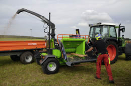 Produktbild: Heizohack® Häcksler HM 8-400 handbeschickt, mit Fahrwerk