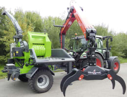 Produktbild: Heizohack® Häcksler HM 8-400 K kranbeschickt, mit Fahrwerk