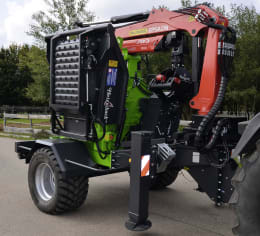 Produktbild: Heizohack® Häcksler HM 8-400 K kranbeschickt, mit Fahrwerk