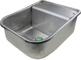 Produktbild: Lister Tränke 4 l 240 x 130 x 300 mm, Schwimmerventil, Hoch- und Niederdruck