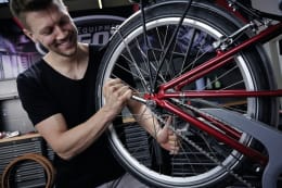 Produktbild: Vigor® Gabel-Ringschlüsselsatz, 12-teilig, mit Ratschenmechanismus