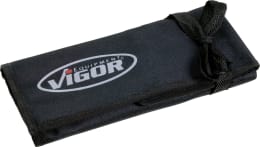 Produktbild: Vigor® Gabel-Ringschlüsselsatz, 12-teilig, mit Ratschenmechanismus