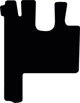 Technische Zeichnung: Fußmatte Velours schwarz, für Liebherr Teleskoplader T 33-10 S, Bj. 17 – 19