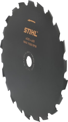 Produktbild: STIHL Sägeblatt WoodCut 225 mm Bohrung 20 mm, High-Performance, für Motorsense FS 200, 300, 400, 500