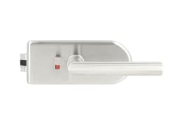 Produktbild: casafino Glastürbeschlag GTE6010 mit Türdrücker E251 Bad/WC rechts