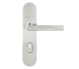 Produktbild: casafino Sicherheitsbeschlag E251 SB Langschild, Drücker/Drücker, mit Zylinderabdeckung, ES2/EN3 (RC3)