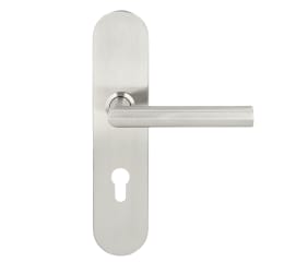 Produktbild: casafino Sicherheitsbeschlag E251 SB Langschild, Drücker/Knauf, ohne Zylinderabdeckung, ES1/EN2 (RC2)