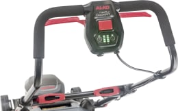 Produktbild: AL-KO Akku-Rasenmäher mit Cockpit-Bedieneinheit, Schnittbreite 38 cm