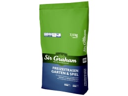 Produktbild: Sir Graham Freizeitrasen Rasensamen Spielrasen 7,5 kg Sack 300 m²