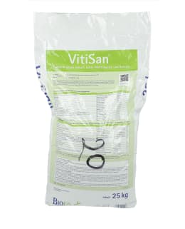 Produktbild: BIOFA VitiSan 25 kg Sack Fungizid gegen Echten Mehltau, Schorf, Botrytis und weitere Pilzerkrankungen