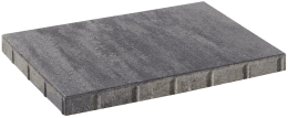 Produktbild: casafino Terrassenplatte Gutsplatte Basalt-nuanciert