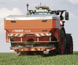 Produktbild: RAUCH Düngerstreuer Axis H 50.2 EMC+W ISOBUS PRO Streubreite 12 – 50 m