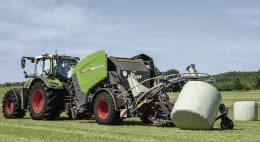 Produktbild: Fendt Rundballenpresse Rotana 130 F Combi feste Presskammer