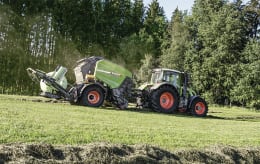 Lifestyle: Fendt Rundballenpresse Rotana 160 V Combi variable Presskammer