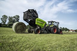 Lifestyle: Fendt Rundballenpresse Rotana 180 V Xtra variable Presskammer