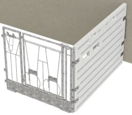 Produktbild: KERBL Kälberbox modular Erweiterung Einzelbucht, wandständig, Liegefläche pro Bucht 160 x 115 cm, 14631