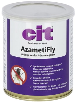 Produktbild: cit® Insektengranulat AzametiFly 400 g für die Bekämpfung von Pyrethroid-resistenten Fliegen