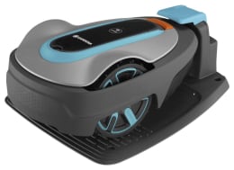 Produktbild: GARDENA Mähroboter smart SILENO city in Grau und Türkis für Rasenflächen bis 600 m²