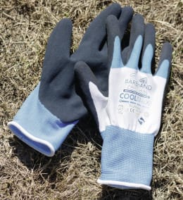 Produktbild: Keron Handschuhe Thinkgreen Barehand Cool Polyester-Feinstrick, nitrilbeschichtet