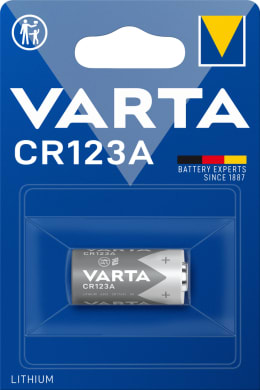 Detailbild: VARTA Batterie Lithium Coin, CR123A 3 V/1.600 mAh, 1 St. Blister