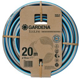 Produktbild: GARDENA Schlauch EcoLine 13 mm (1/2) 20 m, blau, grau