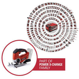 Produktbild: EINHELL Power X-Change Akku-Stichsäge TE-JS 18/80 Li-Solo