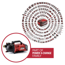 Produktbild: EINHELL Power X-Change Akku-Gartenpumpe AQUINNA 36/30