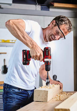 Lifestyle: EINHELL Power X-Change Akku-Bohrschrauber TE-CD 18/40 Li-Solo