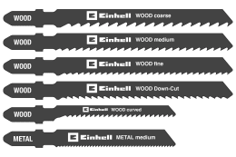 Produktbild: EINHELL Stichsägen-Zubehör Stich-Sägeblatt Box 10-tlg. T