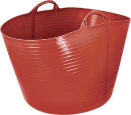 Produktbild: KERBL Aufbewahrungs- und Transportbehälter FlexBag 60 l, rot, Kunststoff, mit zwei Griffen, 326197