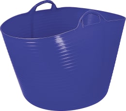 Produktbild: KERBL Aufbewahrungs- und Transportbehälter FlexBag 60 l, blau, Kunststoff, mit zwei Griffen, 326198