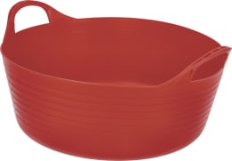 Produktbild: KERBL Aufbewahrungs- und Transportbehälter FlexBag 15 l, rot, Kunststoff, mit zwei Griffen, 3210247