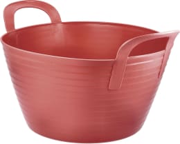 Produktbild: KERBL Aufbewahrungs- und Transportbehälter FlexBag 12 l, rot, Kunststoff, mit zwei Griffen, 323532